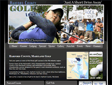 Tablet Screenshot of harfordgolf.com